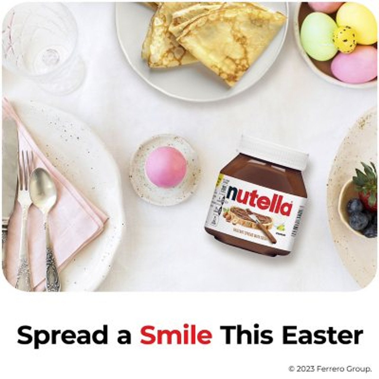 Nutella Hazelnut Spread Twin Pack (26.5 oz., 2 pk.) - [From 48.00 - Choose pk Qty ] - *Ships from Miami