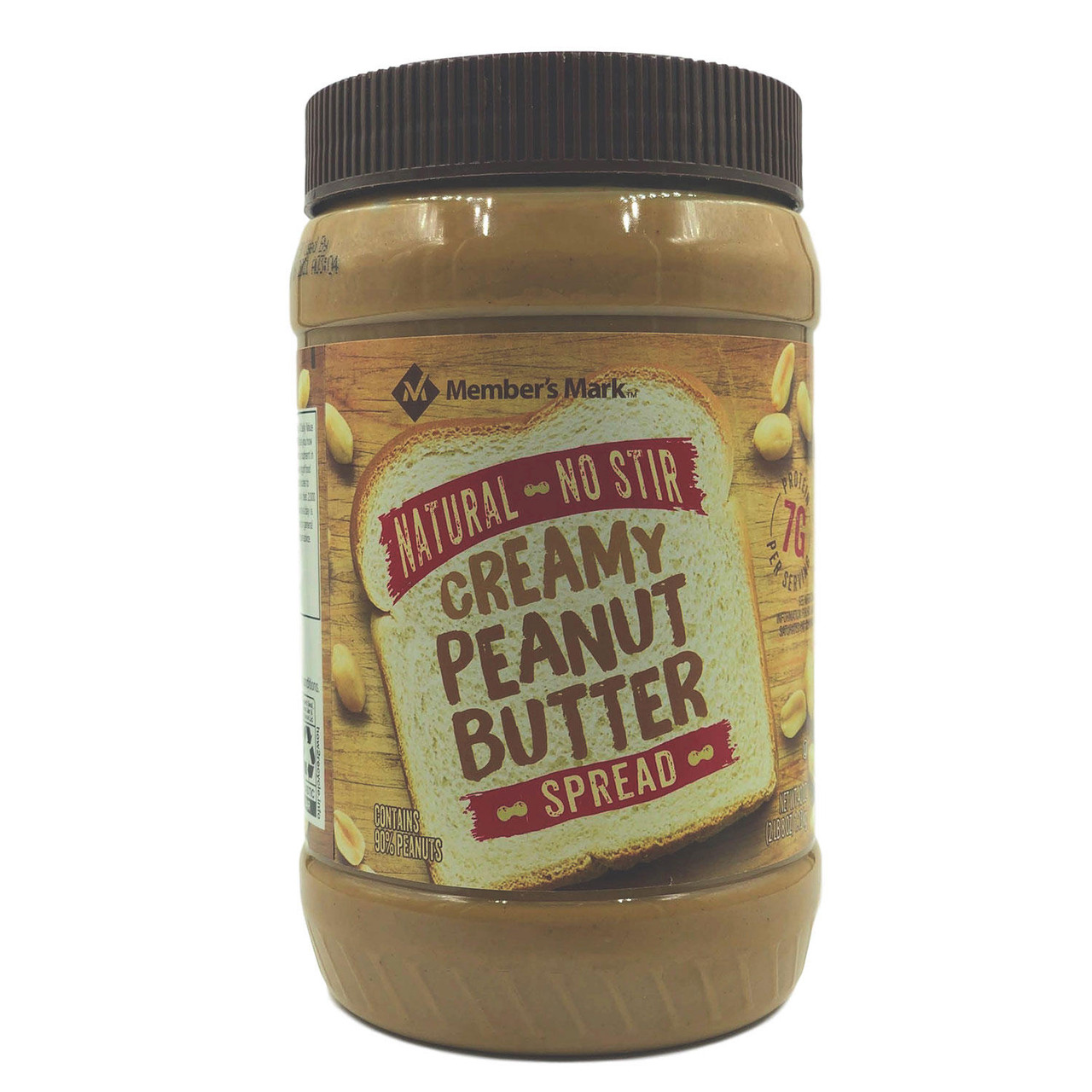 Member's Mark Natural Creamy Peanut Butter (40 oz., 2 pk.) - [From 46.00 - Choose pk Qty ] - *Ships from Miami