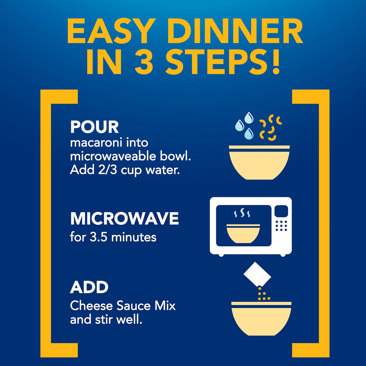 Kraft Easy Mac Microwavable Macaroni & Cheese (2.15 oz., 18 ct.) - [From 44.00 - Choose pk Qty ] - *Ships from Miami