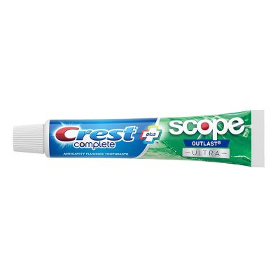 Crest Complete + Scope Outlast Ultra Toothpaste (6.3 oz., 5 pk.) - [From 41.00 - Choose pk Qty ] - *Ships from Miami