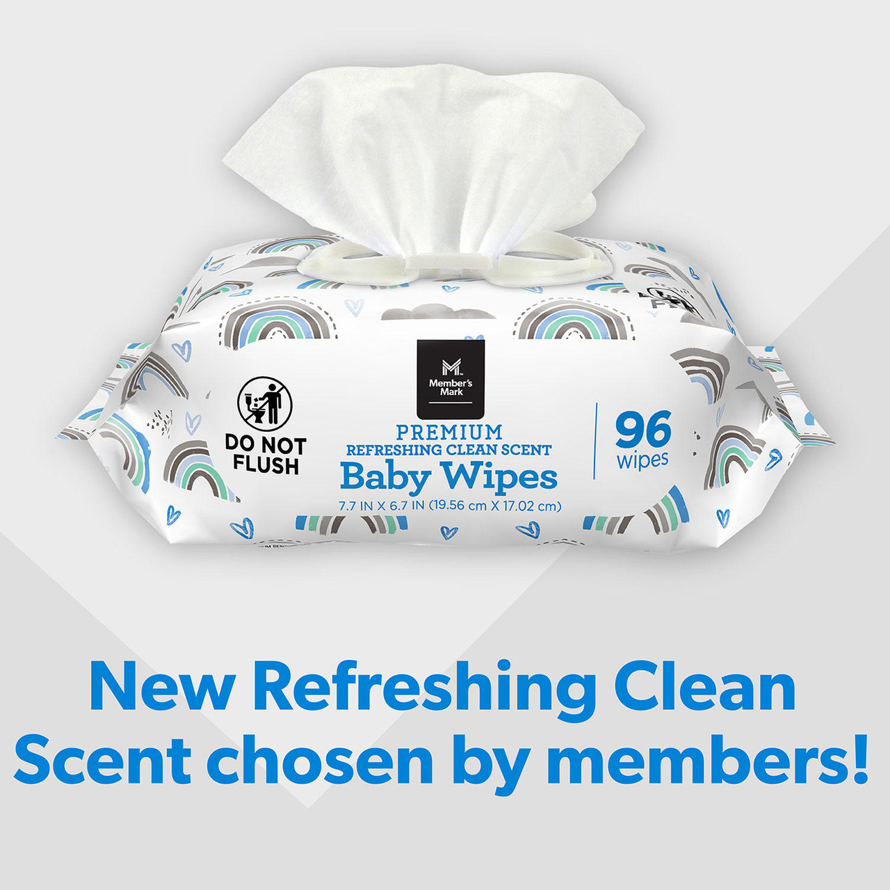 Member's Mark Premium Refreshing Clean Scented Baby Wipes (1152 ct.) - [From 88.00 - Choose pk Qty ] - *Ships from Miami