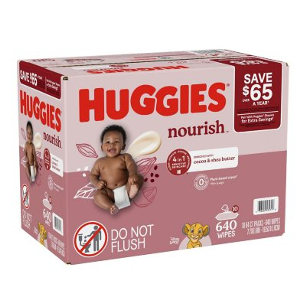 Huggies Nourish & Care Scented Baby Wipes (640 ct.) - [From 104.00 - Choose pk Qty ] - *Ships from Miami