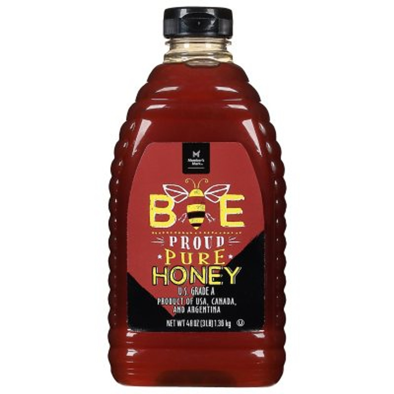 Member's Mark Bee Proud Pure Honey (48 oz.) - [From 45.67 - Choose pk Qty ] - *Ships from Miami