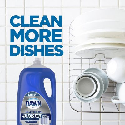 Dawn Platinum Dishwashing Liquid Dish Soap, Refreshing Rain (90 fl. oz.) - [From 43.00 - Choose pk Qty ] - *Ships from Miami
