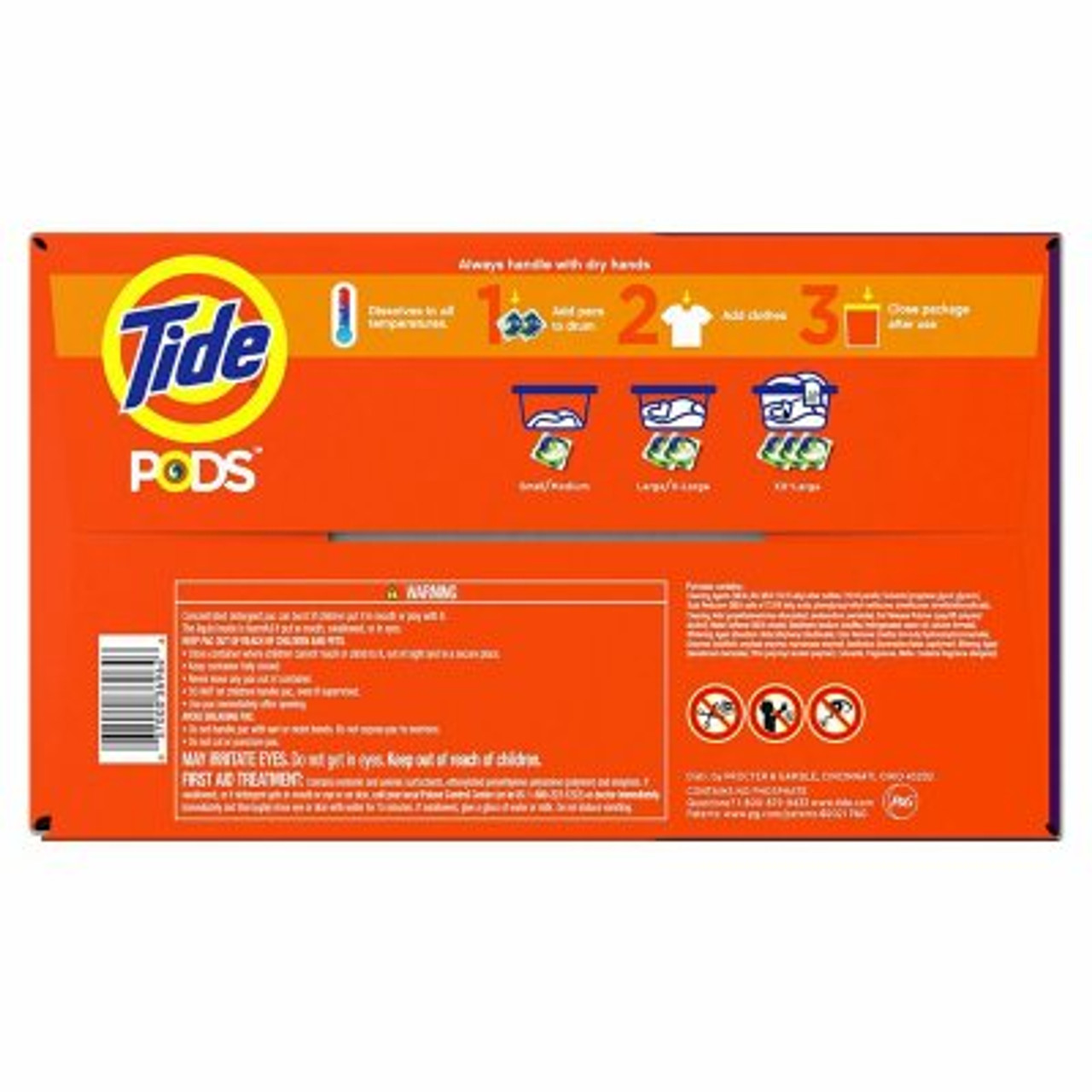 Tide PODS Liquid Laundry Detergent Pacs, Spring Meadow (168 ct.) - [From 132.00 - Choose pk Qty ] - *Ships from Miami