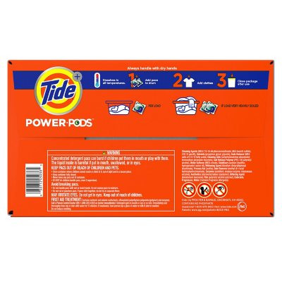 Tide Hygienic Clean Heavy Duty Power PODS Laundry Detergent Pacs, Original (72 ct.) - [From 84.00 - Choose pk Qty ] - *Ships from Miami
