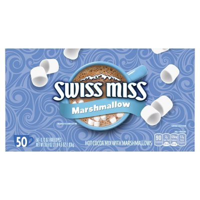 Swiss Miss Marshmallow Hot Cocoa Mix (50 ct.) - [From 35.00 - Choose pk Qty ] - *Ships from Miami