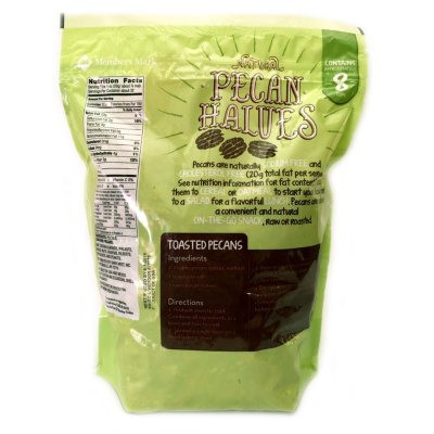 Member's Mark Natural Pecan Halves (2 lbs.) - [From 58.00 - Choose pk Qty ] - *Ships from Miami