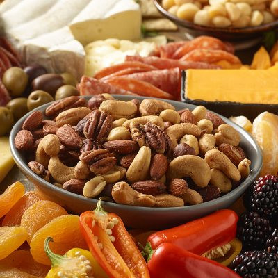 Member's Mark Roasted and Salted Mixed Nuts with Peanuts (34 oz.) - [From 43.00 - Choose pk Qty ] - *Ships from Miami
