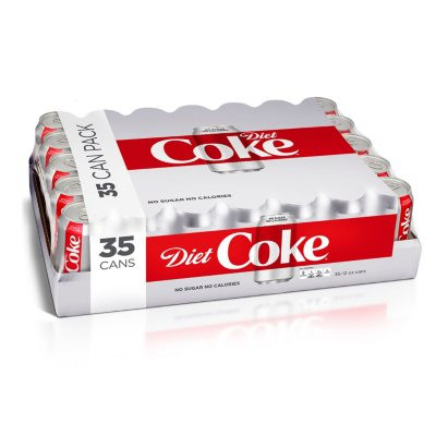 Coca-Cola Diet Can (12 oz., 35 pk.) - [From 66.00 - Choose pk Qty ] - *Ships from Miami
