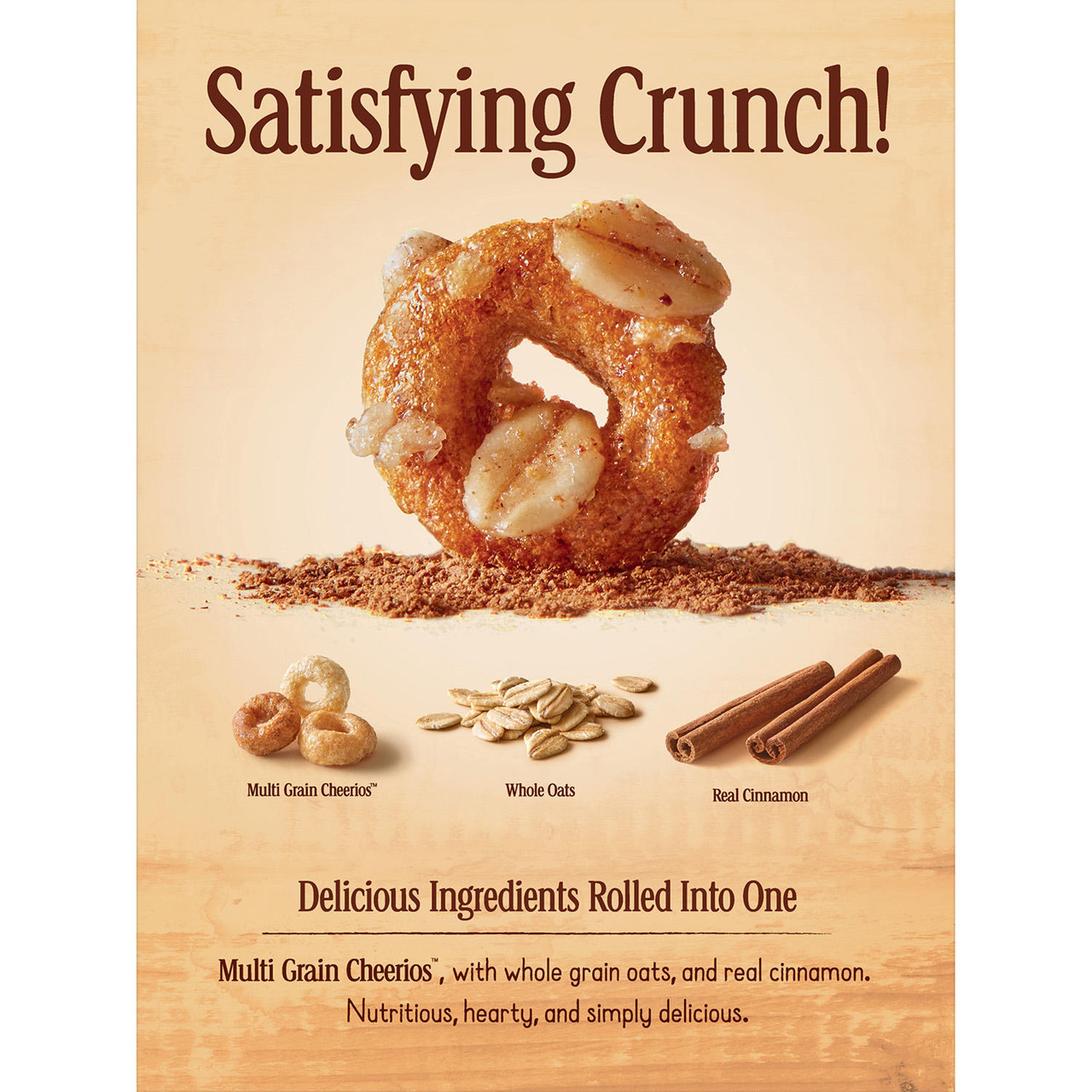 Cheerios Oat Crunch, Cinnamon (59.5 oz.) - *In Store