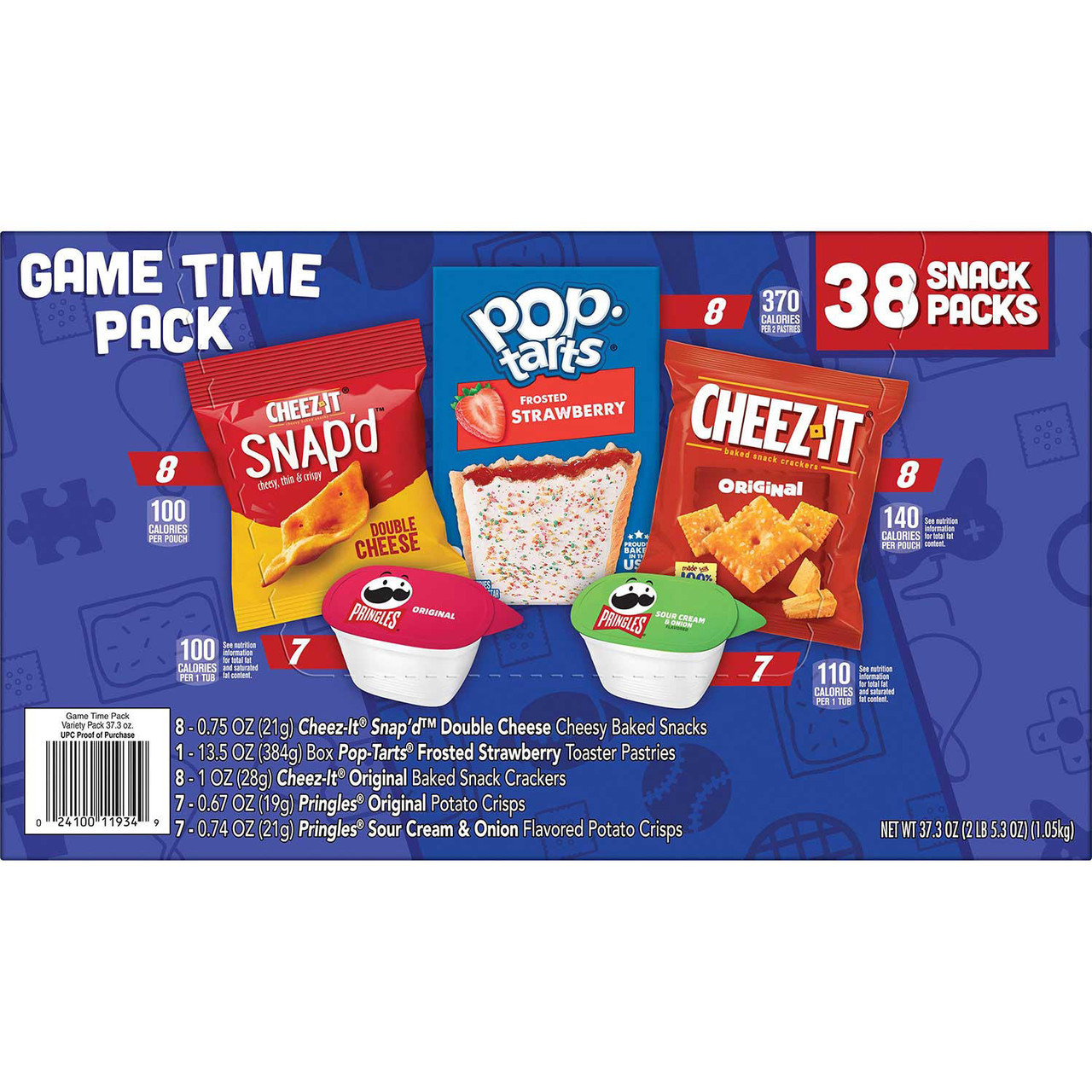 Kellogg's Game Time Snacks, Variety Pack (38 pk.) - [From 75.00 - Choose pk Qty ] - *Ships from Miami