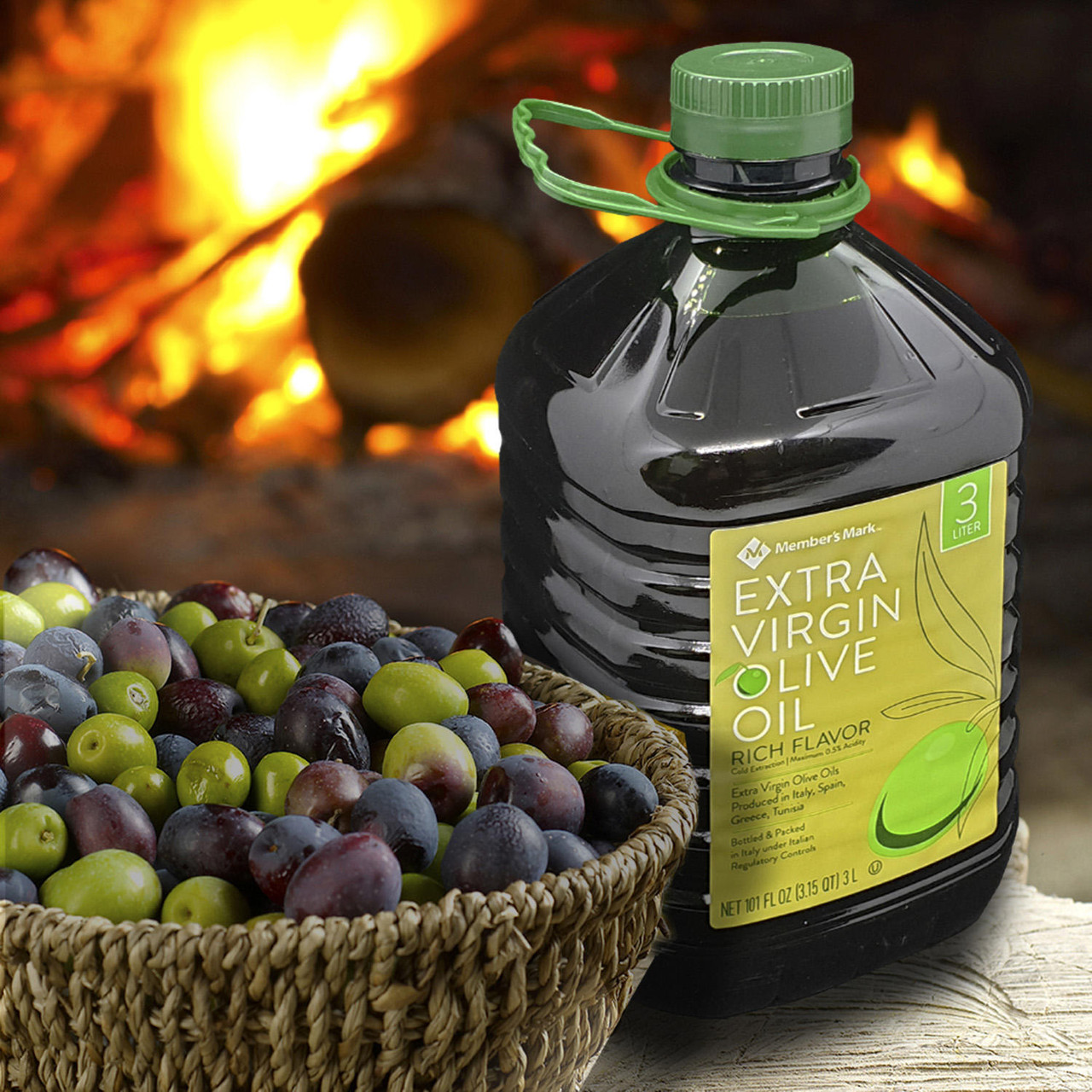 Member's Mark Extra Virgin Olive Oil (3 L) - [From 83.00 - Choose pk Qty ] - *Ships from Miami
