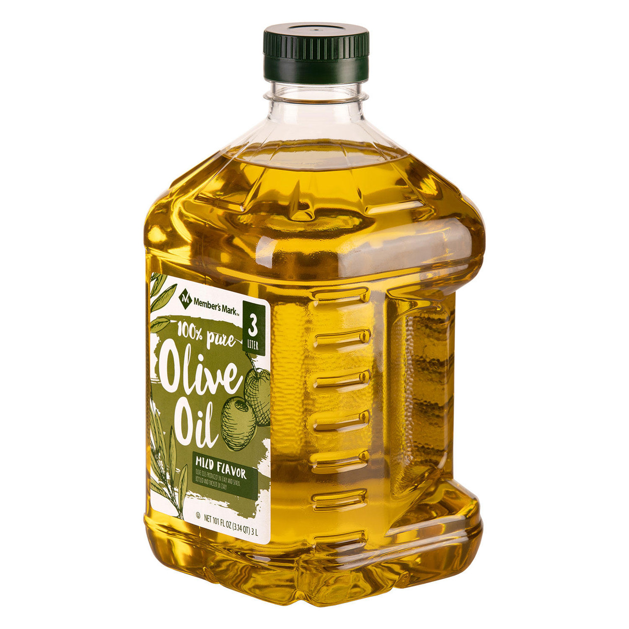 Member's Mark 100% Pure Olive Oil (3 L) - [From 78.00 - Choose pk Qty ] - *Ships from Miami