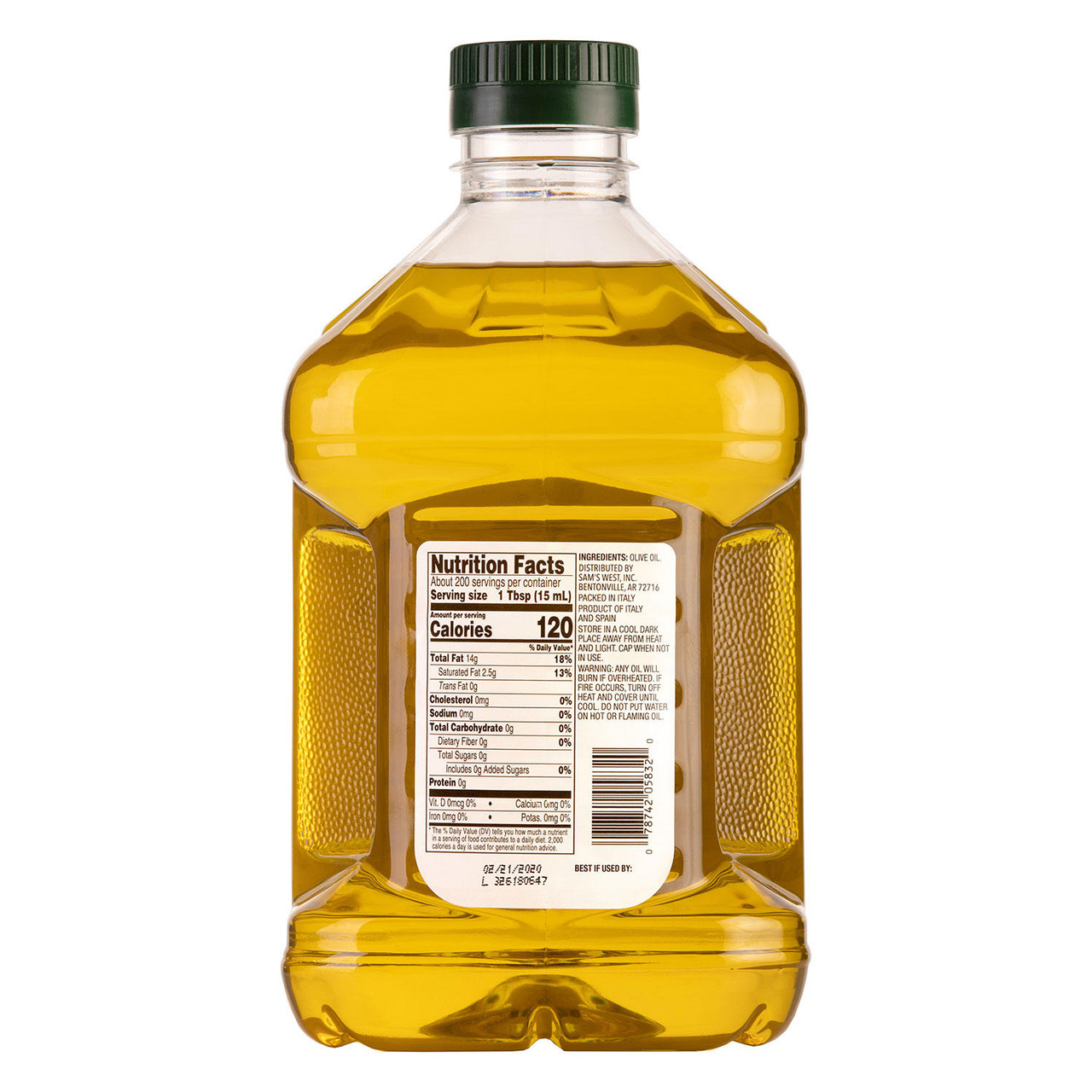 Member's Mark 100% Pure Olive Oil (3 L) - [From 124.00 - Choose pk Qty ] - *Ships from Miami
