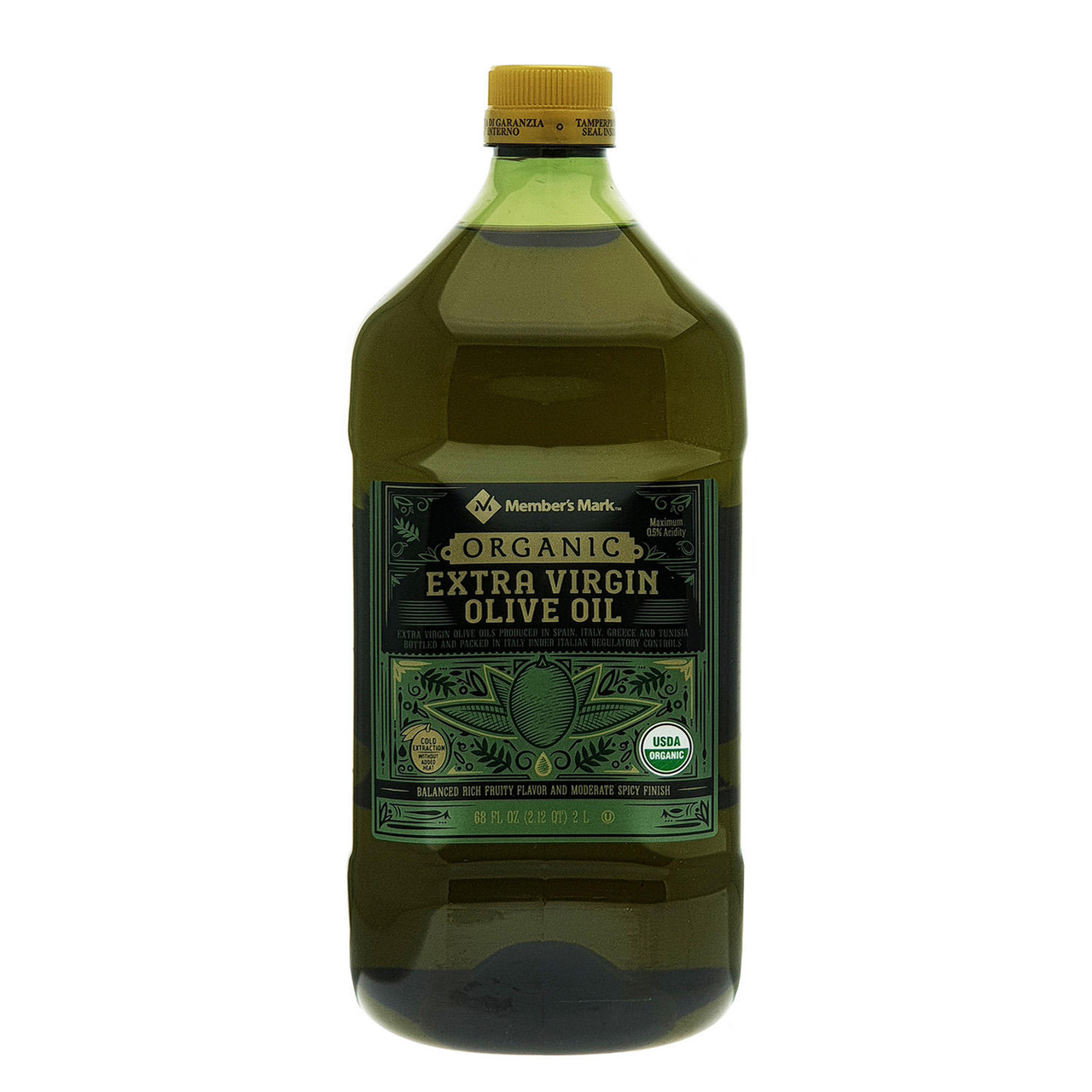 Member's Mark Organic Extra Virgin Olive Oil (2 L) - [From 66.00 - Choose pk Qty ] - *Ships from Miami