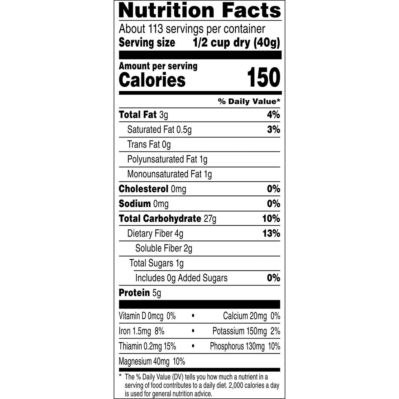 Quaker Quick 1-Minute Oats (5 lb., 2 pk.) - *In Store