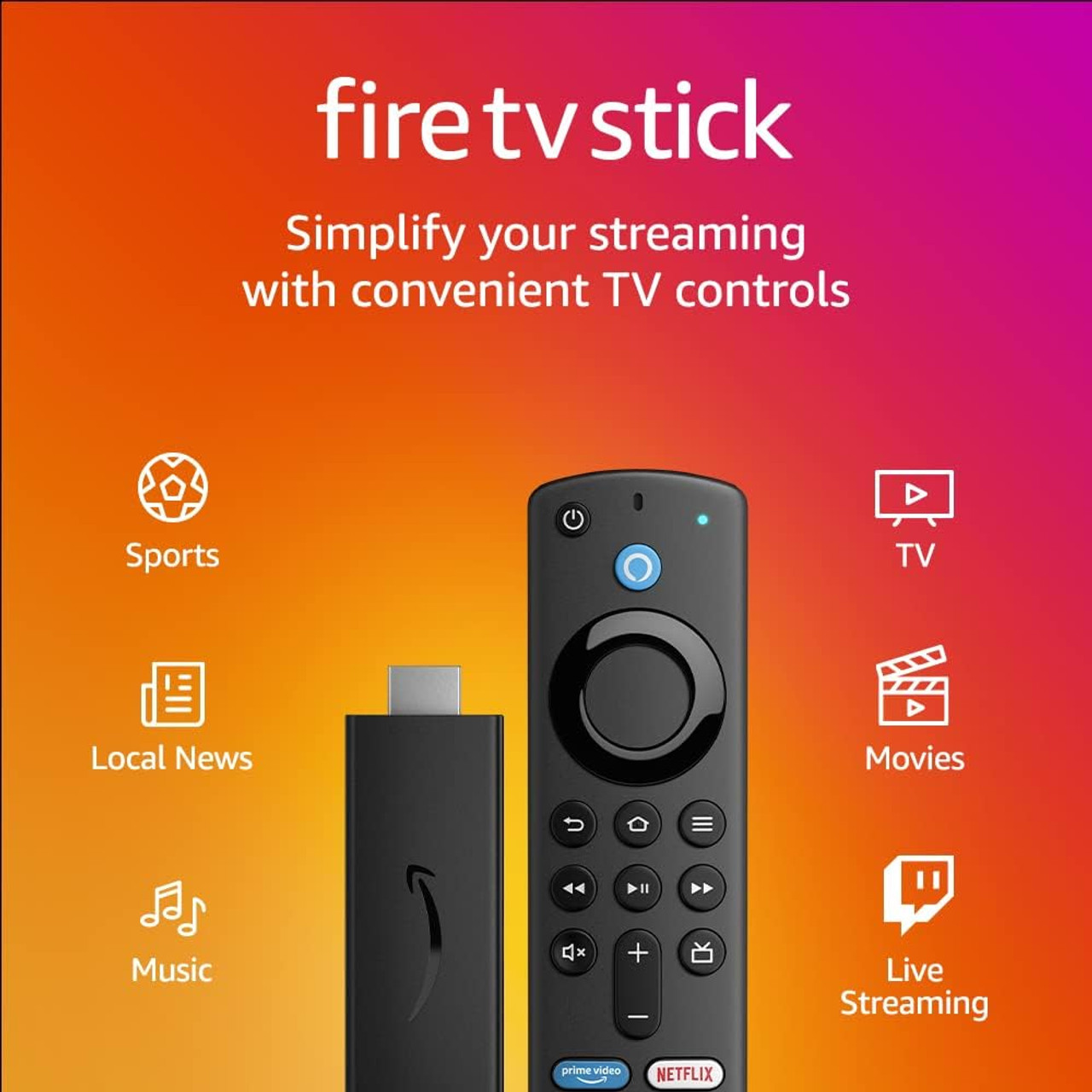 Amazone Fire TV Stick  (3rd Gen) - [From 122.00 - Choose pk Qty ] - *Ships from Miami