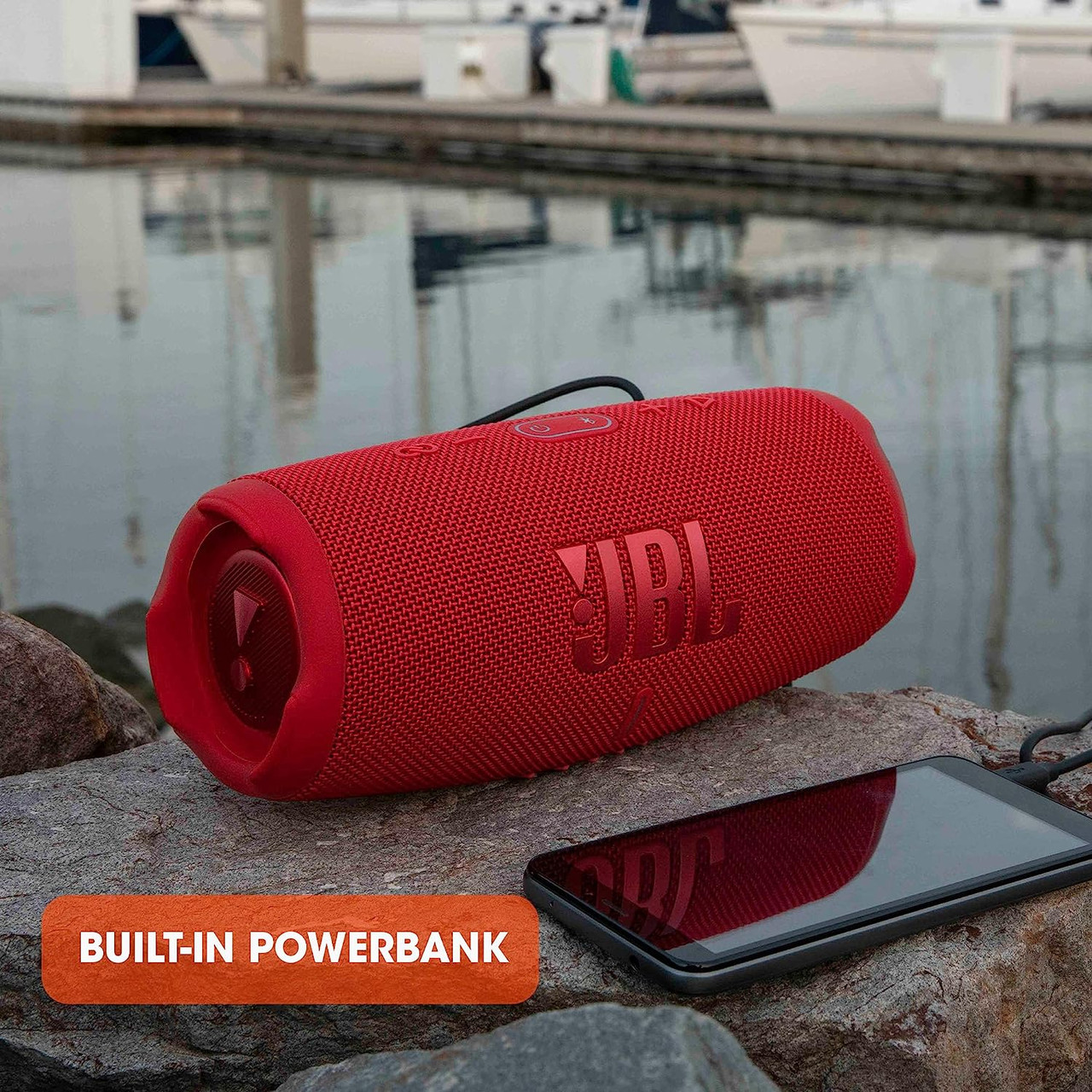 JBL Charge 5 Waterproof Portable Speaker with Built-in Powerbank Squad - *Pre-Order