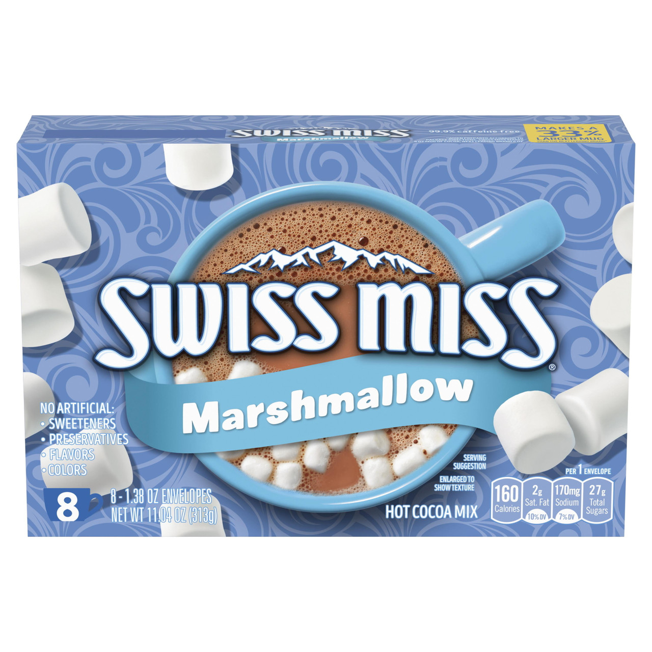 Swiss Miss Chocolate Hot Cocoa Mix With Marshmallows, 8 Count - *In Store