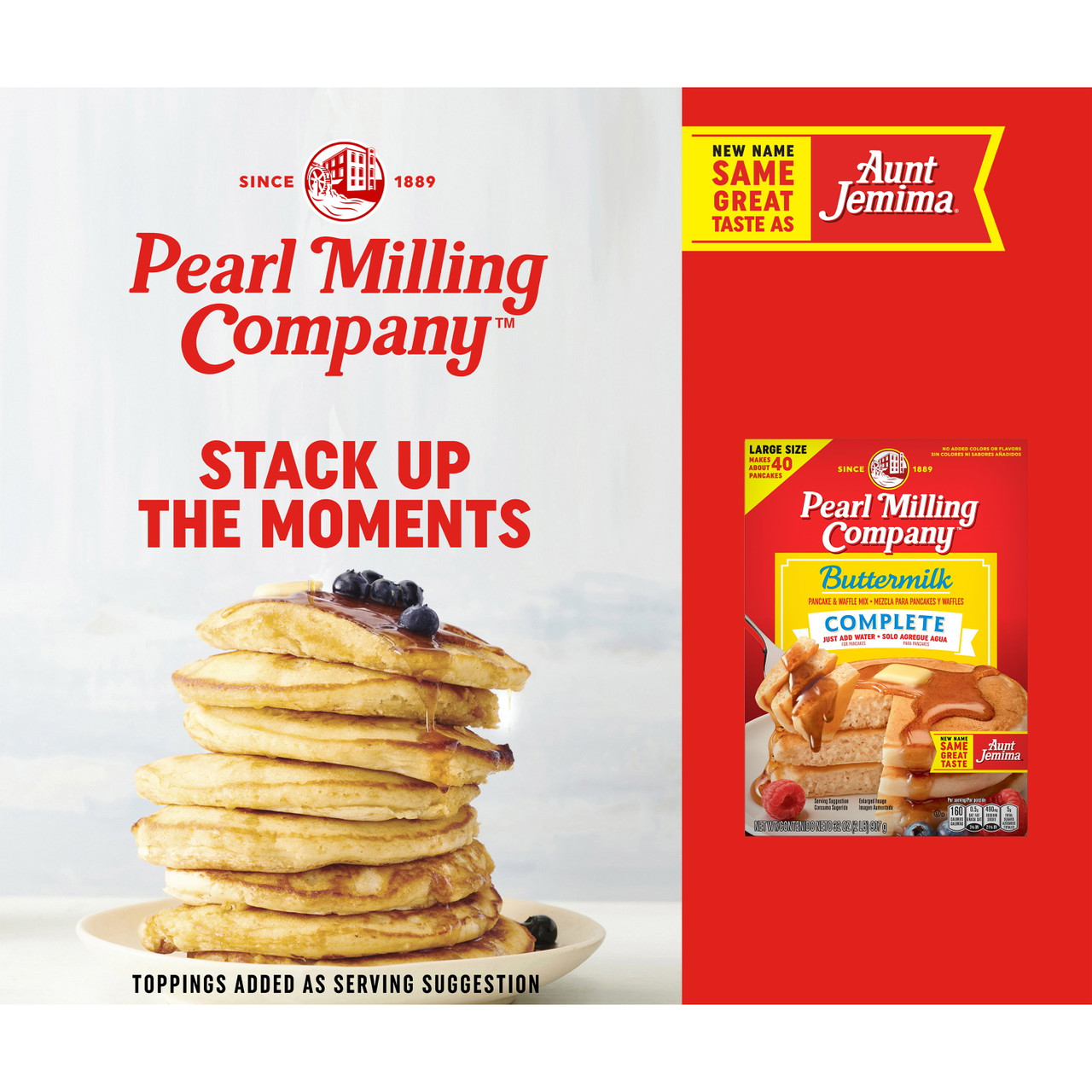 Pearl Milling Company Complete Pancake Mix Buttermilk 32 oz - [From 17.00 - Choose pk Qty ] - *Ships from Miami