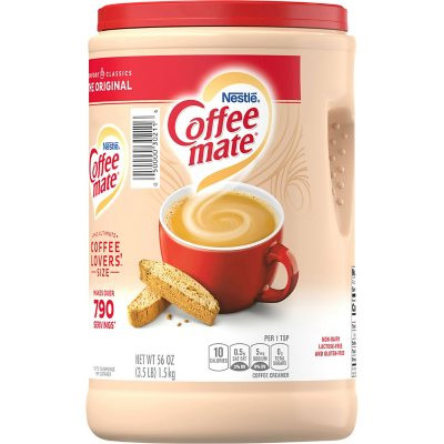 Nestle Coffee mate Original Powdered Coffee Creamer (56 oz.) - [From 34.00 - Choose pk Qty ] - *Ships from Miami