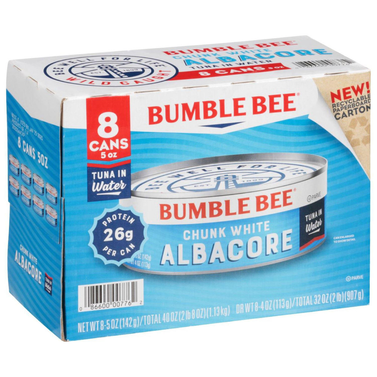 Bumble Bee Chunk White Albacore (5 oz., 8 pk.) - *Pre-Order