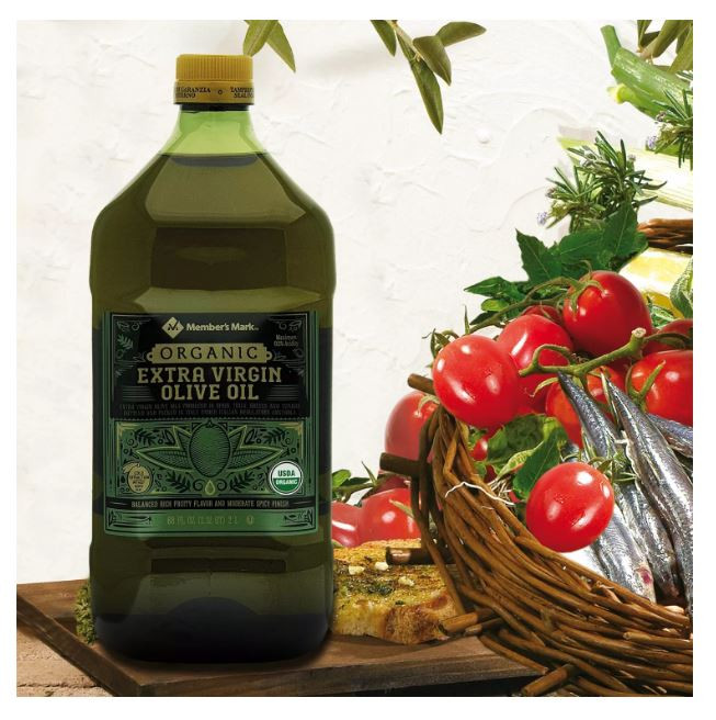 Member's Mark Organic Extra Virgin Olive Oil (2 L) - *In Store