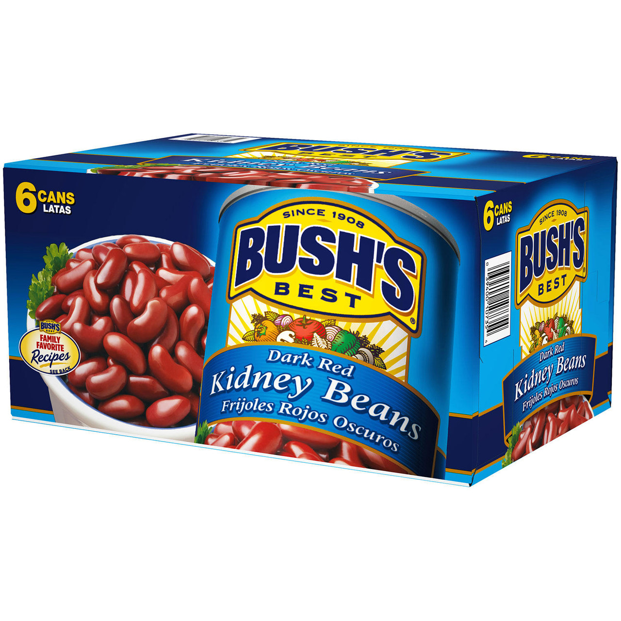 Bush's Dark Red Kidney Beans (16 oz., 6 pk.) - *Pre-Order