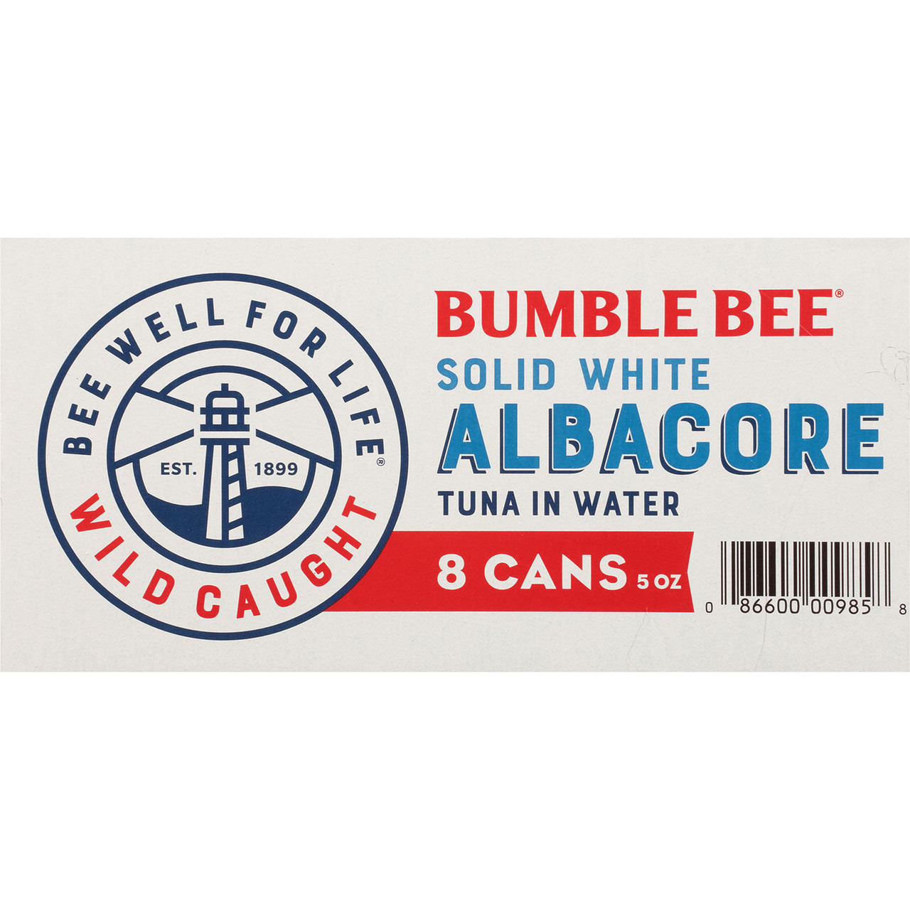 Bumble Bee Solid White Albacore in Water (5 oz., 8 pk.) - [From 50.00 - Choose pk Qty ] - *Ships from Miami