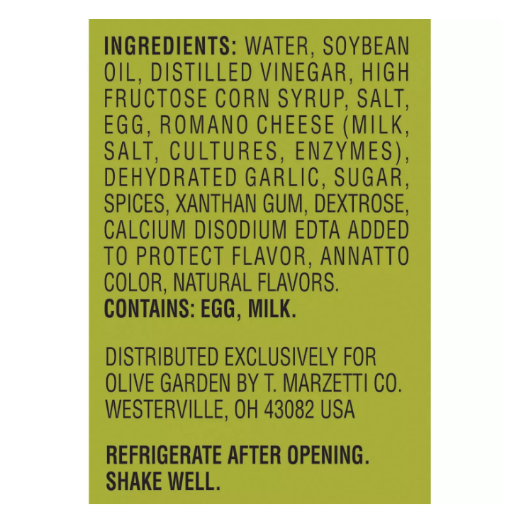 Olive Garden Signature Italian Dressing (24 oz., 2 pk.) - *In Store