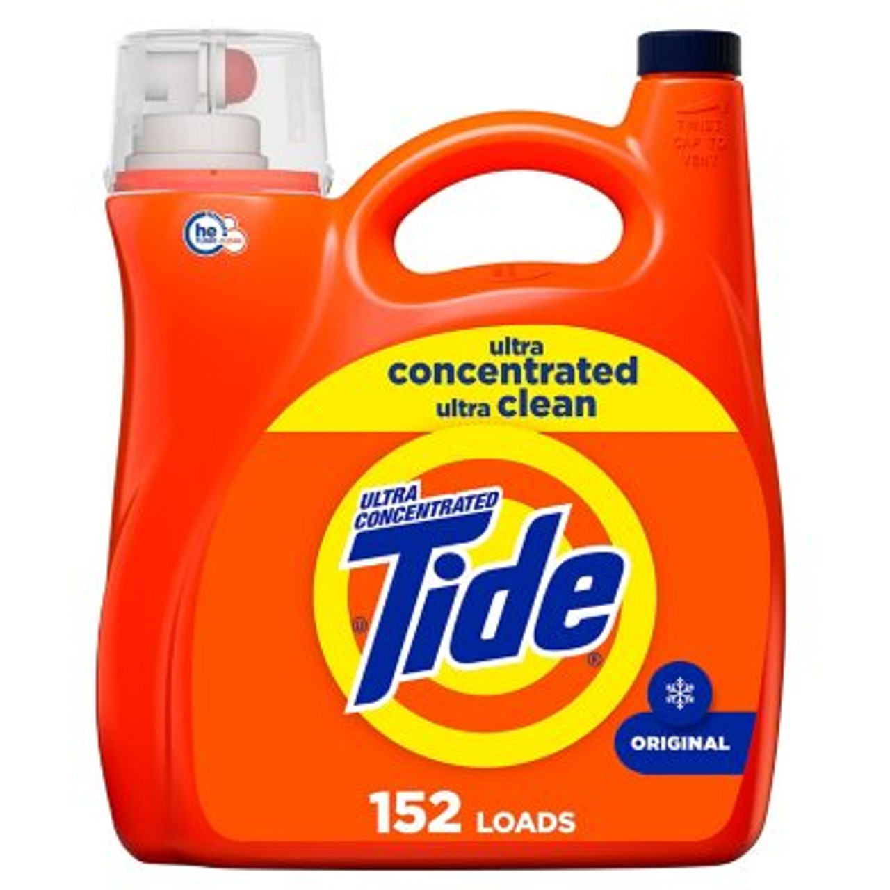 Tide Ultra Concentrated Liquid Laundry Detergent, Original (152 loads, 170 fl. oz.) - [From 105.00 - Choose pk Qty ] - *Ships from Miami