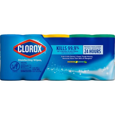 Clorox Disinfecting Bleach-Free Cleaning Wipes, Variety Pack (85 wipes/pk., 5 pk.) - [From 72.00 - Choose pk Qty ] - *Ships from Miami