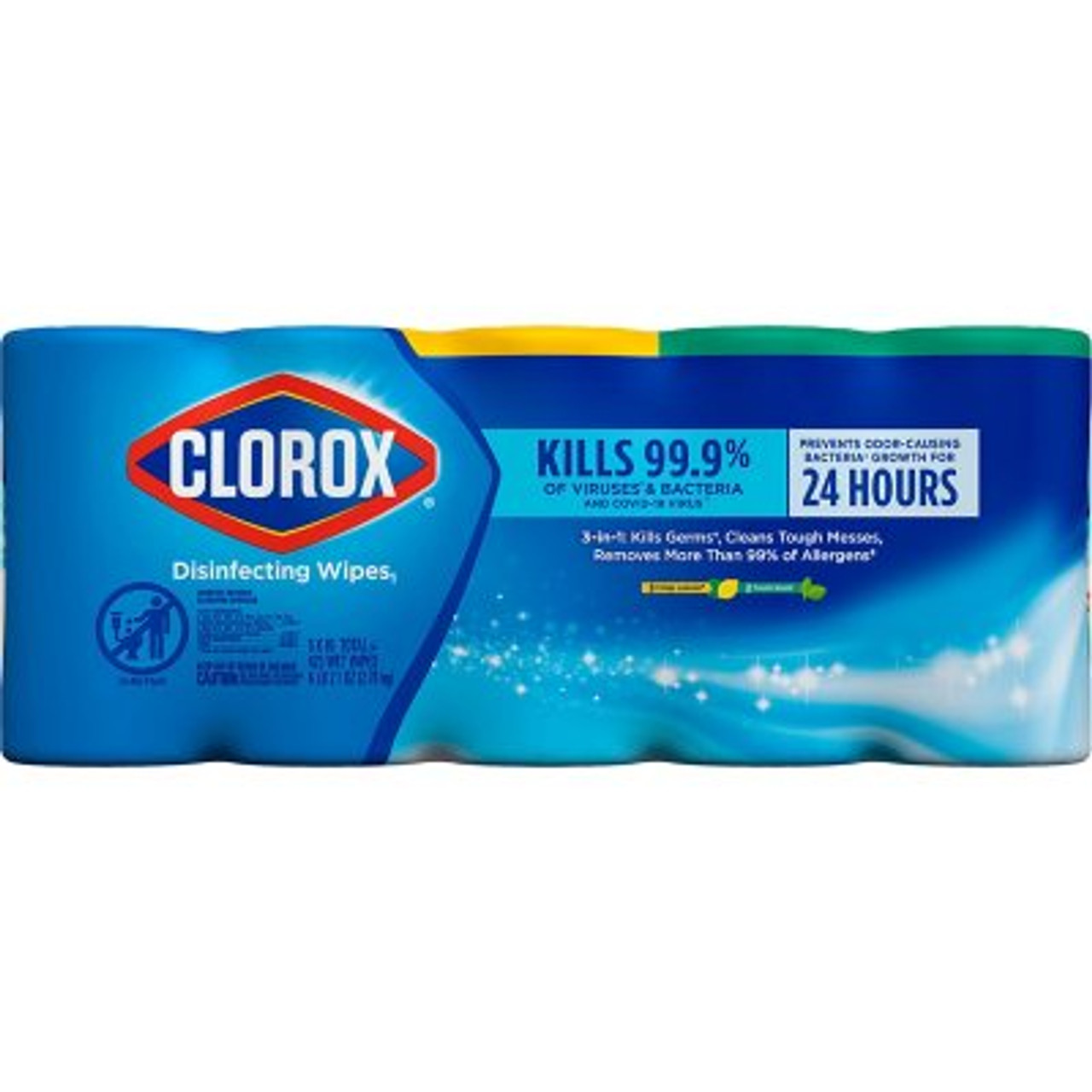 Clorox Disinfecting Bleach-Free Cleaning Wipes, Variety Pack (85 wipes/pk., 5 pk.) - [From 76.00 - Choose pk Qty ] - *Ships from Miami