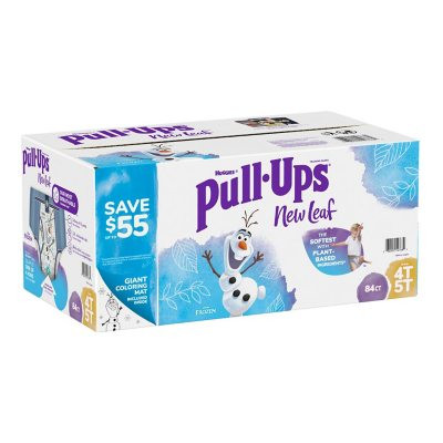 Huggies Pull-Ups New Leaf Training Underwear for Boys 4T-5T - 84 ct. (38-50 lbs) - *Pre-Order