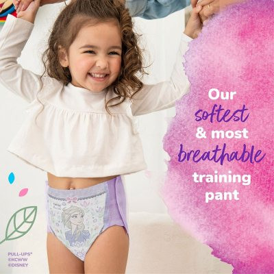 Huggies Pull-Ups New Leaf Training Underwear for Girls 3T-4T - 96 ct. (32-40 lbs) - *Pre-Order