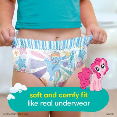 Pampers Easy Ups Training Pants Underwear for Girls 3T-4T - 124 ct. (30-40 lbs.) - *Pre-Order
