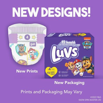 Luvs Pro Level Leak Protection Diapers Size 3 - 234 ct. (16-28 lbs.) - *Pre-Order