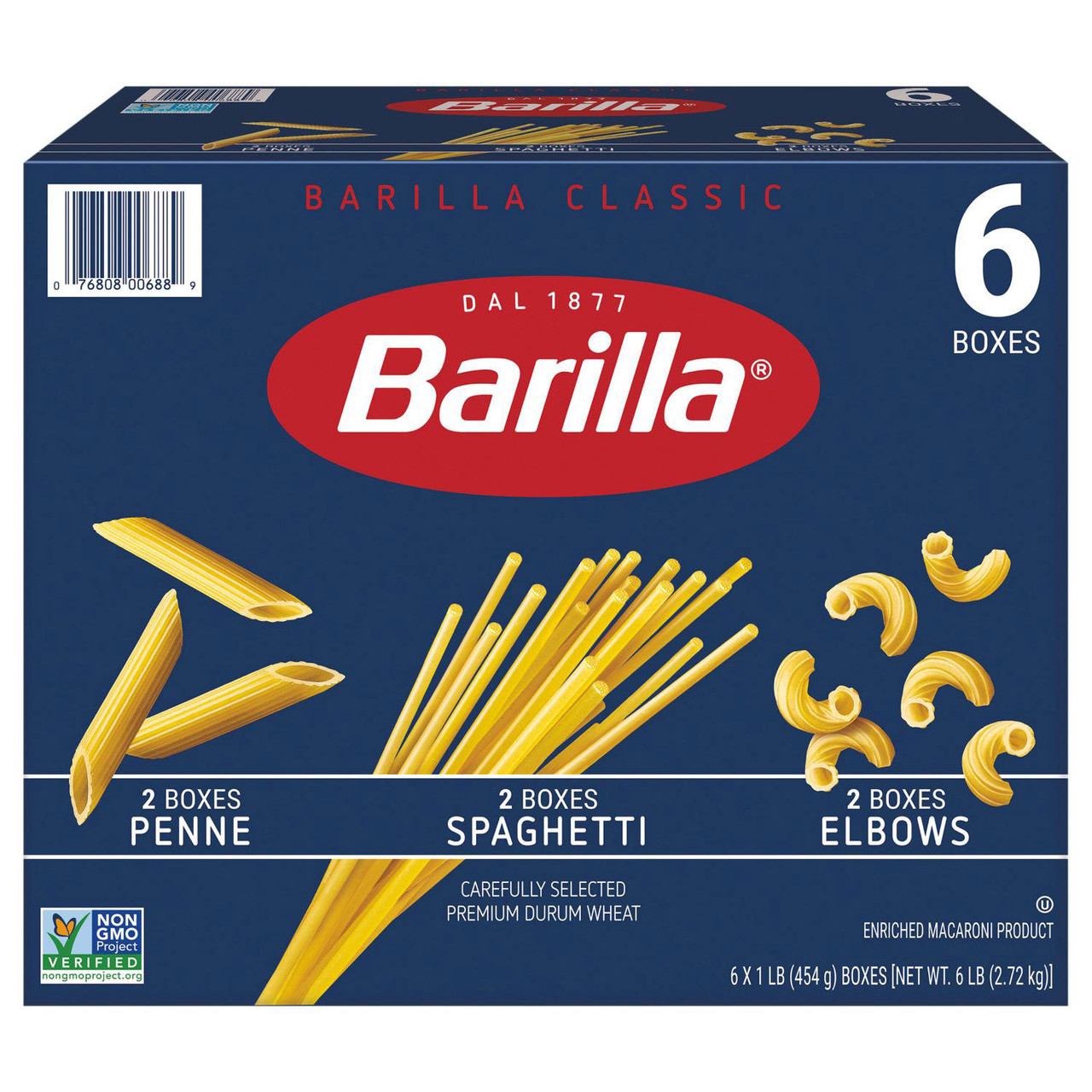 Barilla Pasta Variety Pack (16 oz., 6 pk.) - *Pre-Order