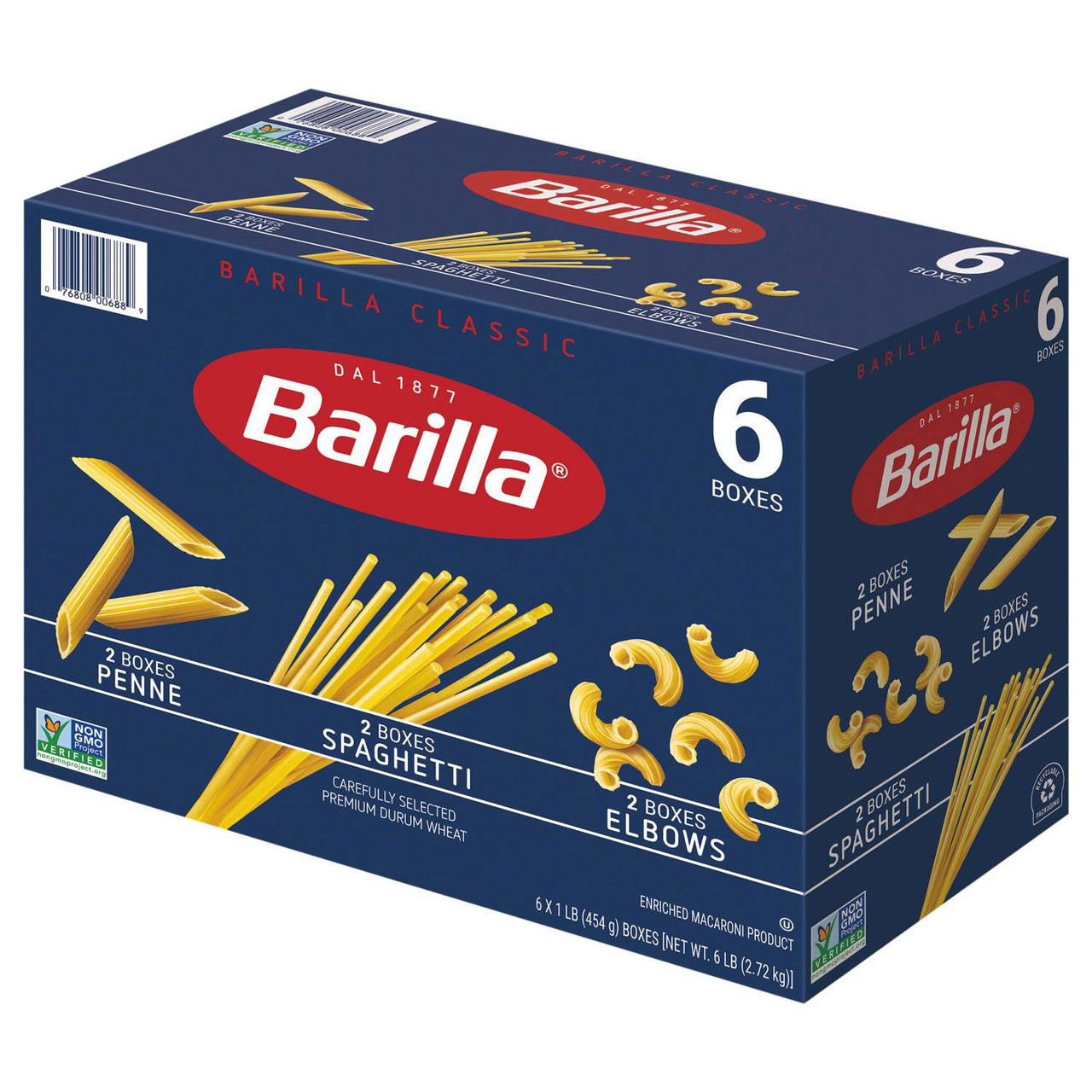 Barilla Pasta Variety Pack (16 oz., 6 pk.) - *Pre-Order