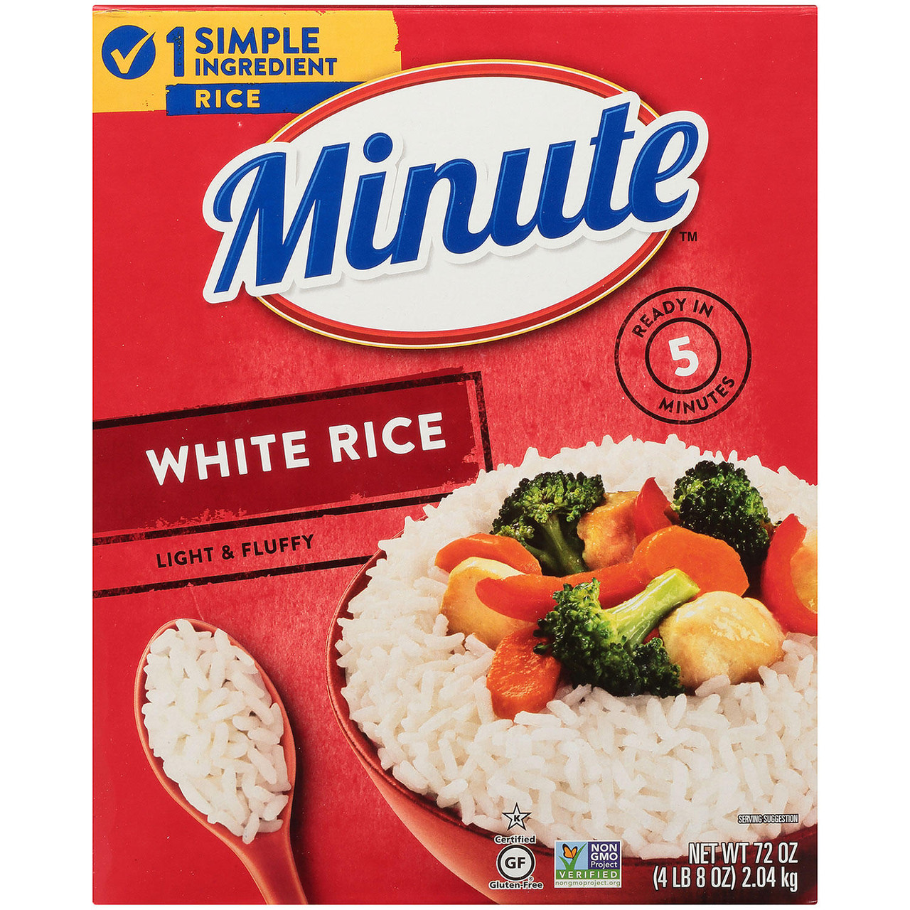 Minute Instant Light and Fluffy White Rice (72 oz.) - *Pre-Order