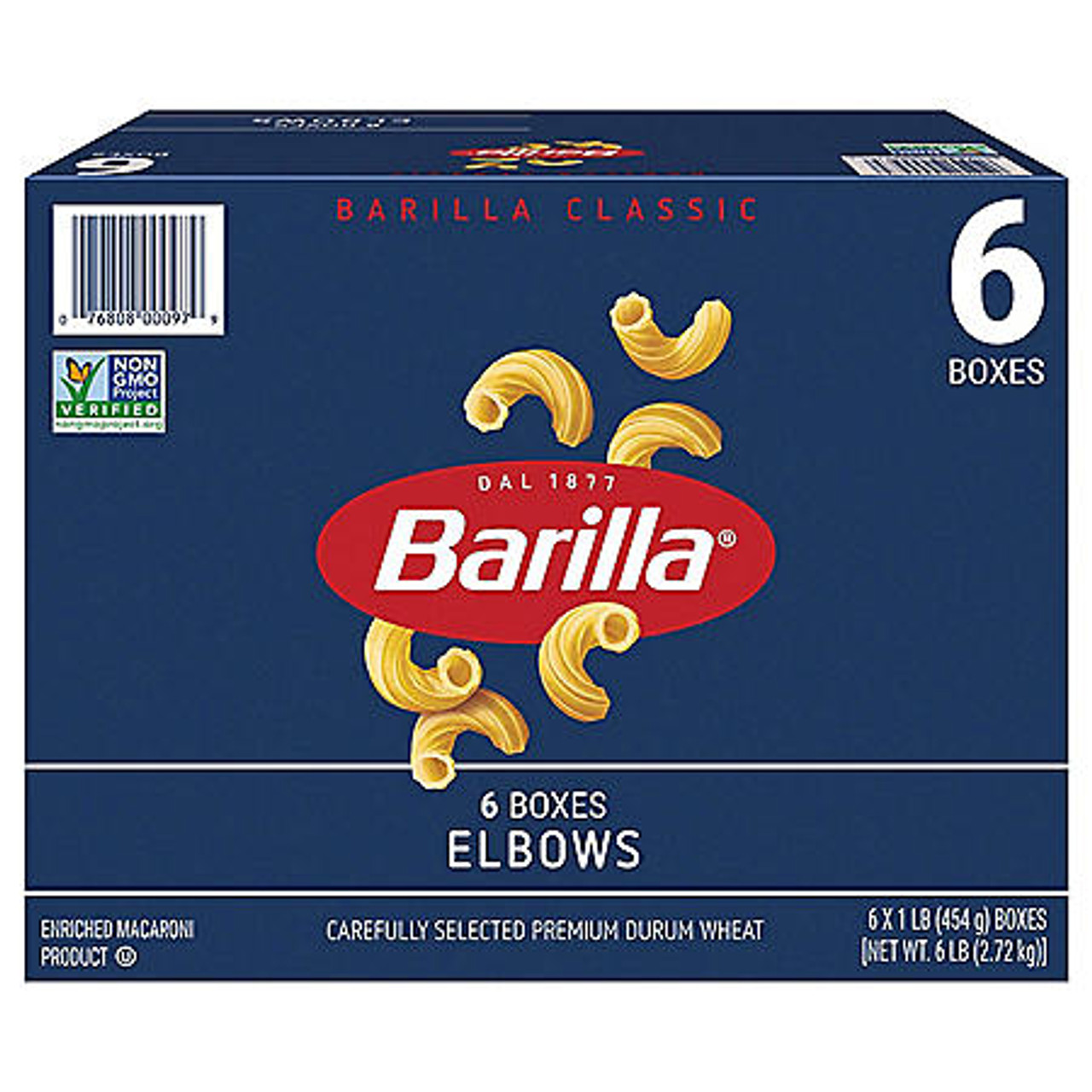 Barilla Elbow Pasta (1lb., 6 pk.) - *Pre-Order