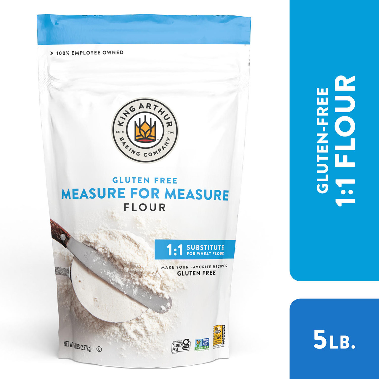 King Arthur Gluten-Free Measure for Measure Flour (5 lbs.) - [From 53.00 - Choose pk Qty ] - *Ships from Miami