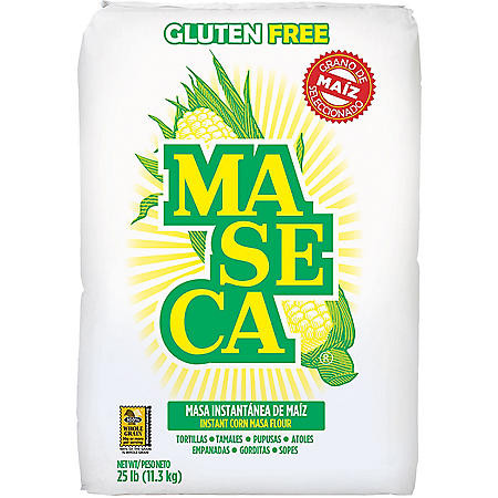 Maseca Masa Corn Flour (25 lbs.) - [From 96.00 - Choose pk Qty ] - *Ships from Miami