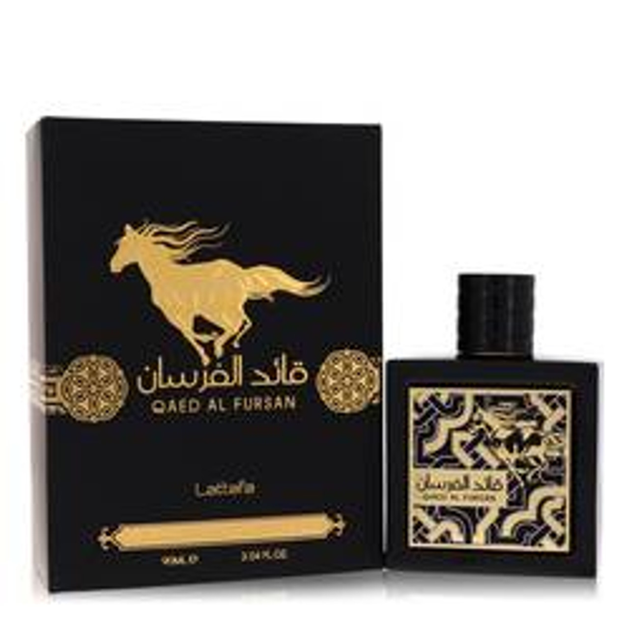 Lattafa Qaed Al Fursan Cologne By Lattafa Eau De Parfum Spray 3 oz for Men - [From 75.00 - Choose pk Qty ] - *Ships from Miami