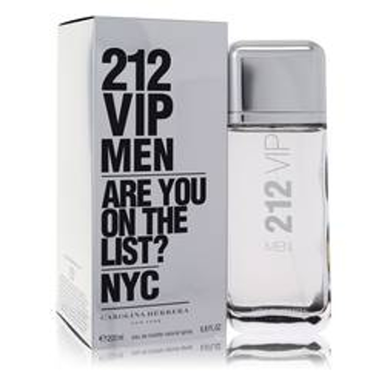 212 Vip Cologne By Carolina Herrera Eau De Toilette Spray 6.7 oz for Men - *Pre-Order