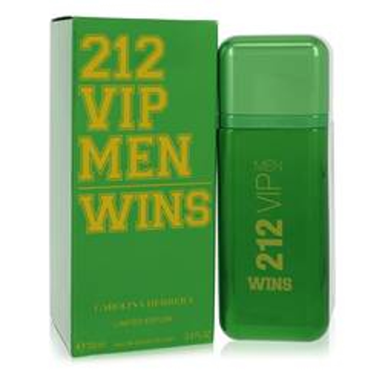 212 Vip Wins Cologne By Carolina Herrera Eau De Parfum Spray (Limited Edition) 3.4 oz for Men - *Pre-Order