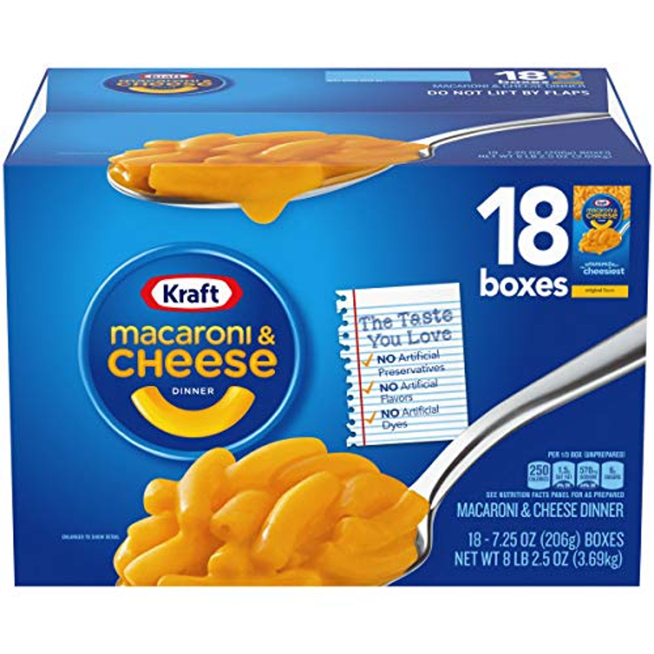 Kraft Original Macaroni & Cheese Dinner (7.25 oz., 18 ct.) - *In Store