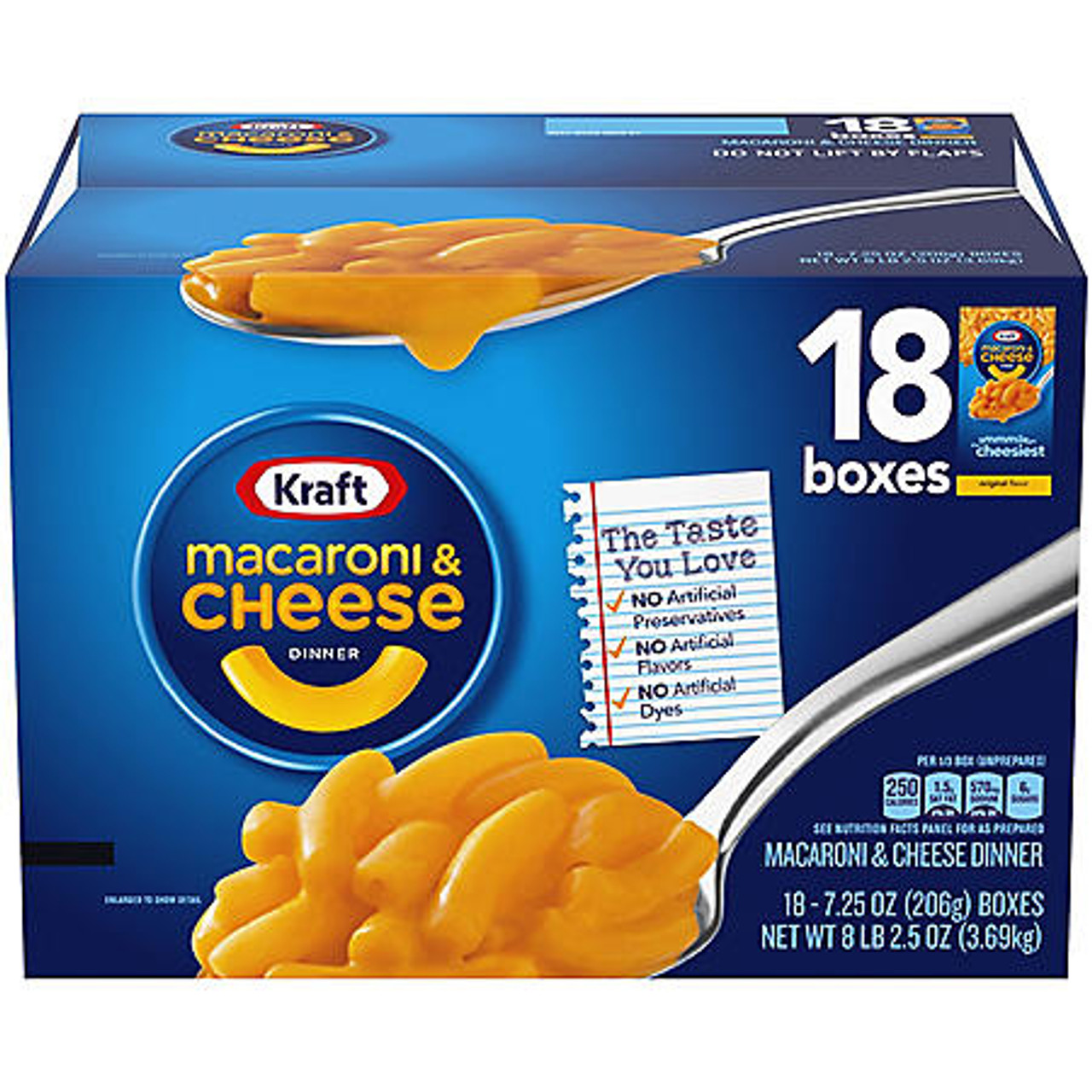 Kraft Original Macaroni & Cheese Dinner (7.25 oz., 18 ct.) - *In Store