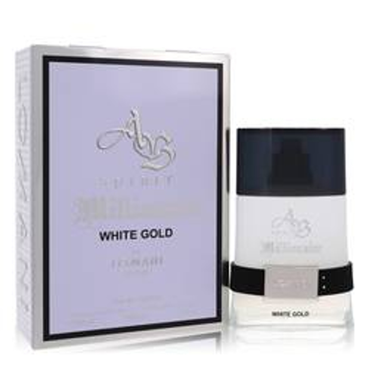 Ab Spirit Millionaire White Gold Cologne By Lomani Eau De Parfum Spray 3.3 oz for Men - [From 55.00 - Choose pk Qty ] - *Ships from Miami